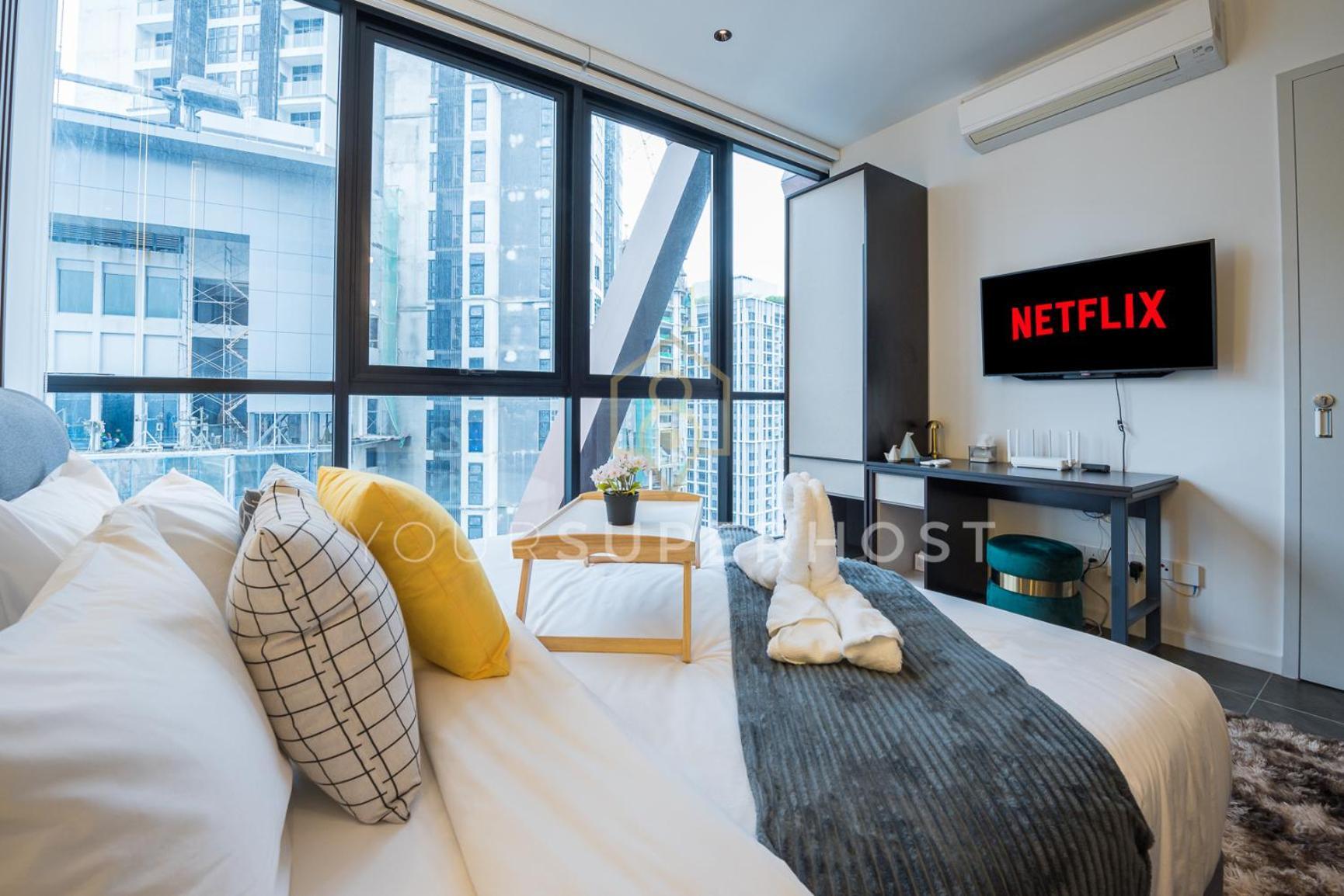Scarletz Suites Near Klcc By Yoursuperhost Kuala Lumpur Habitación foto