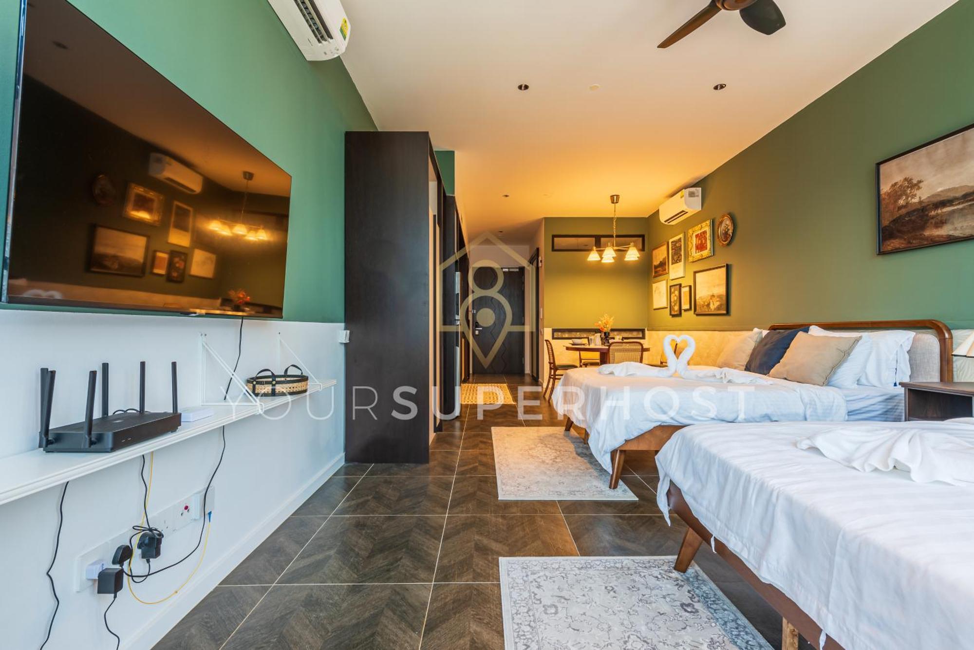 Scarletz Suites Near Klcc By Yoursuperhost Kuala Lumpur Habitación foto